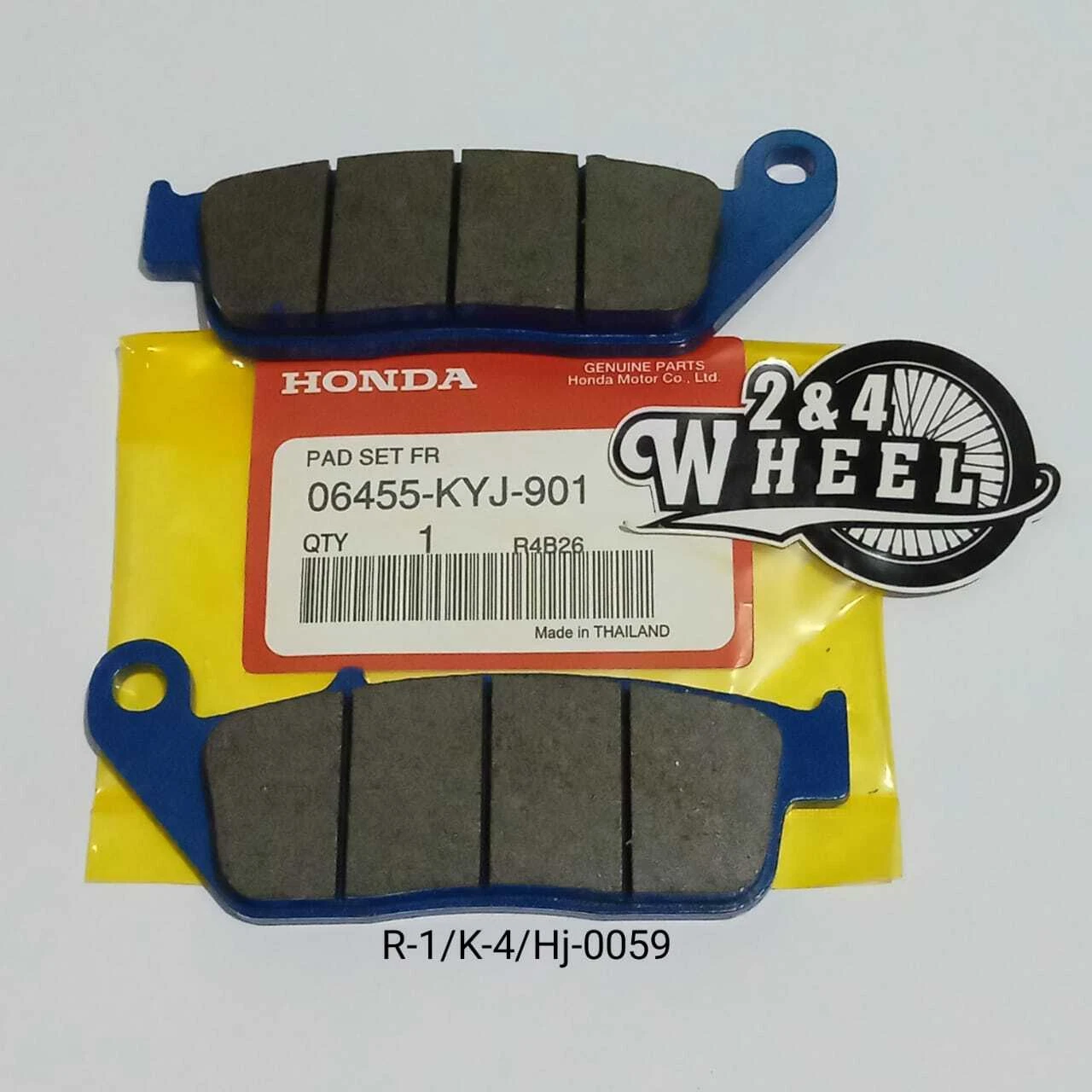 HONDA FRONT BRAKE PAD SET FIT SH 125 SH125 NSS125 FORZA NEW - Image 4