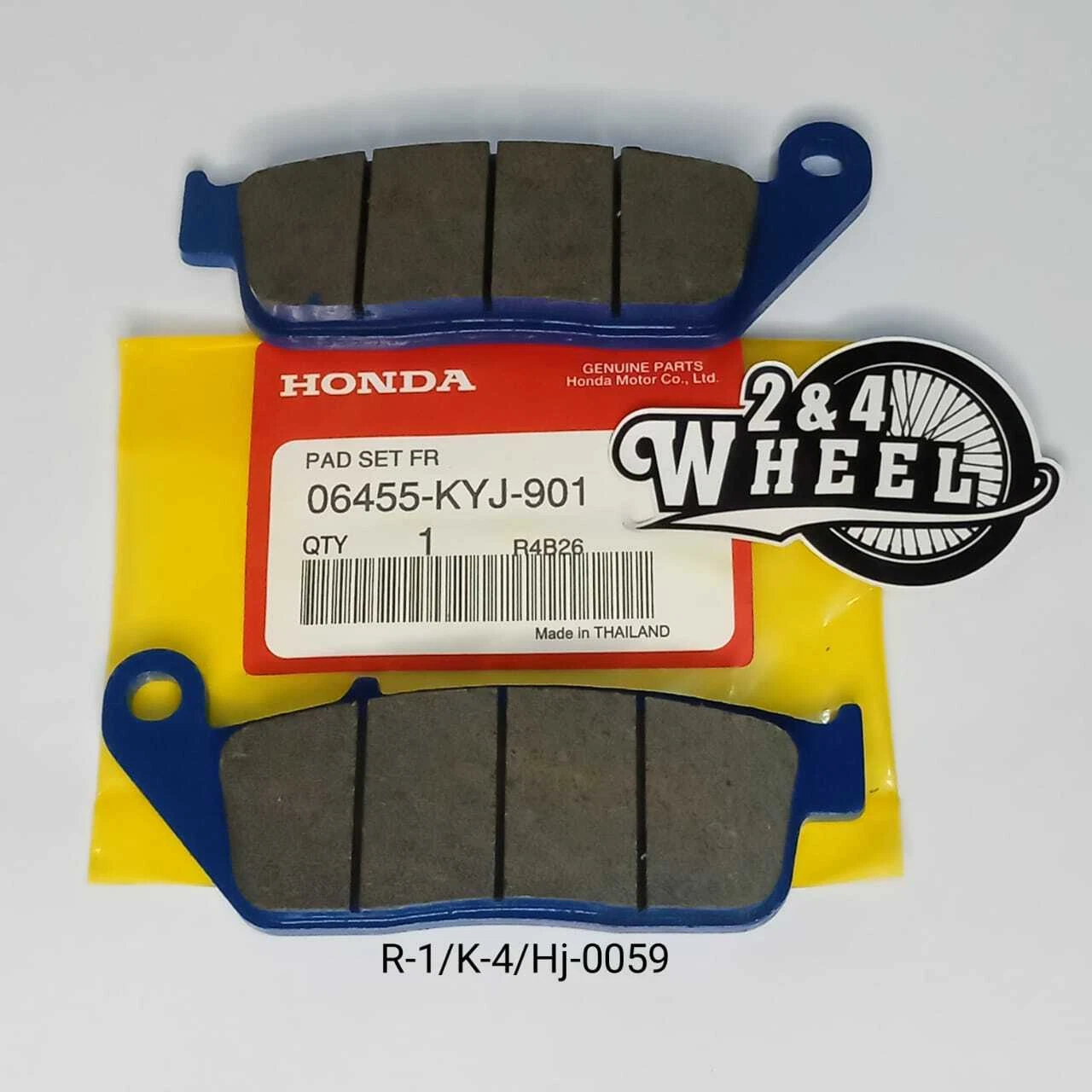 HONDA FRONT BRAKE PAD SET FIT SH 125 SH125 NSS125 FORZA NEW - Image 5