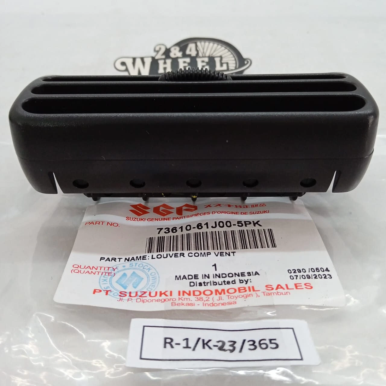 Louver Ventilator Air Vent Hole 73610-61J00-5PK Fit Suzuki APV Carry Super Carry - Image 4