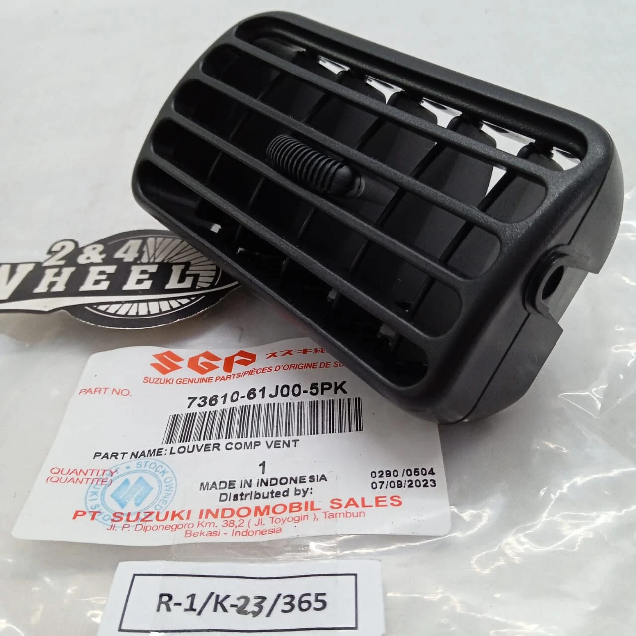 Louver Ventilator Air Vent Hole 73610-61J00-5PK Fit Suzuki APV Carry Super Carry - Image 5