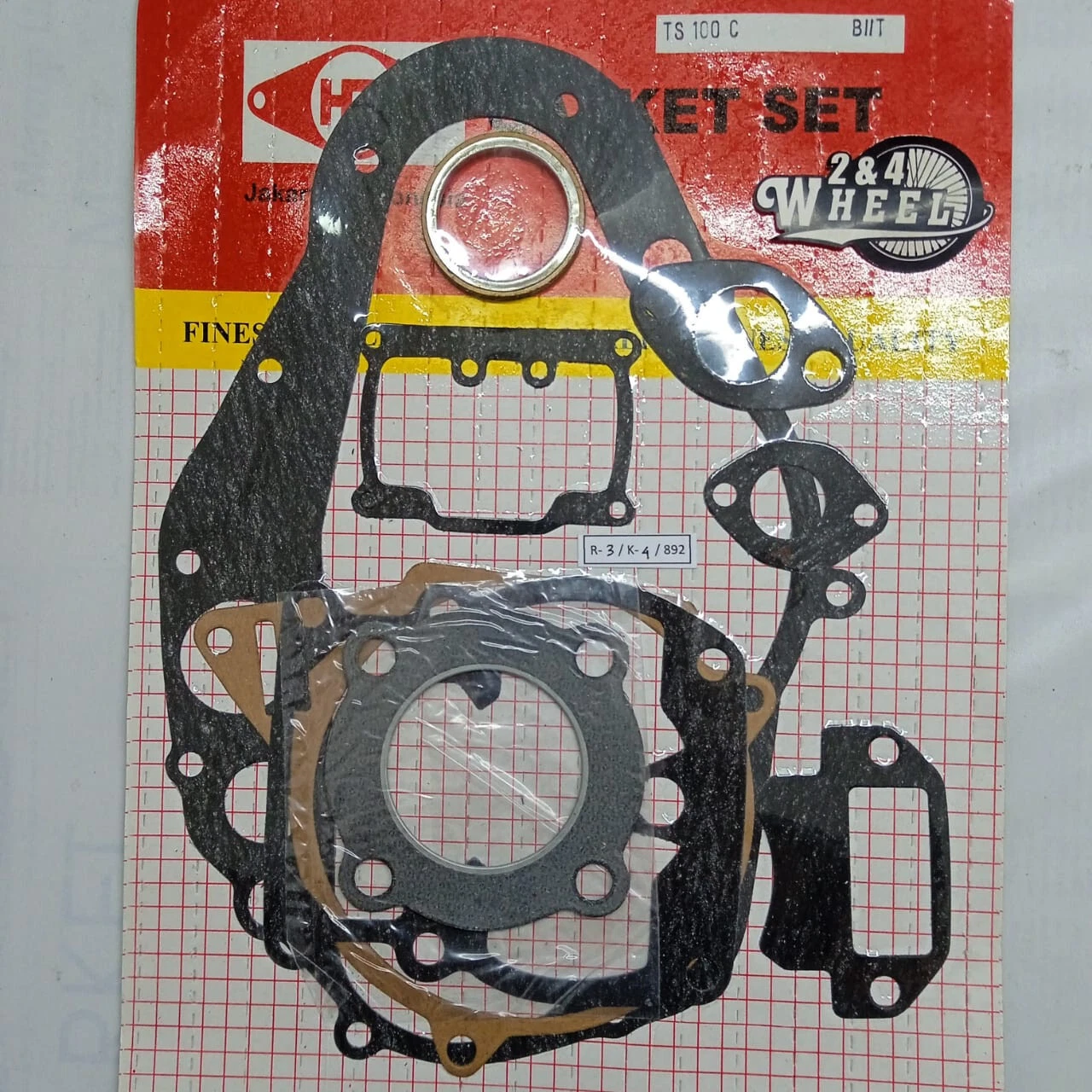 Suzuki TS100 TS100C Complete Cylinder Head Engine Gasket Set NEW