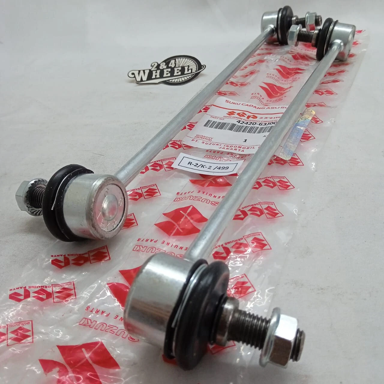 2Pcs Front Anti Roll Bar Stabilizer Drop Link For Suzuki Swift 2005-2010 NEW - Image 5