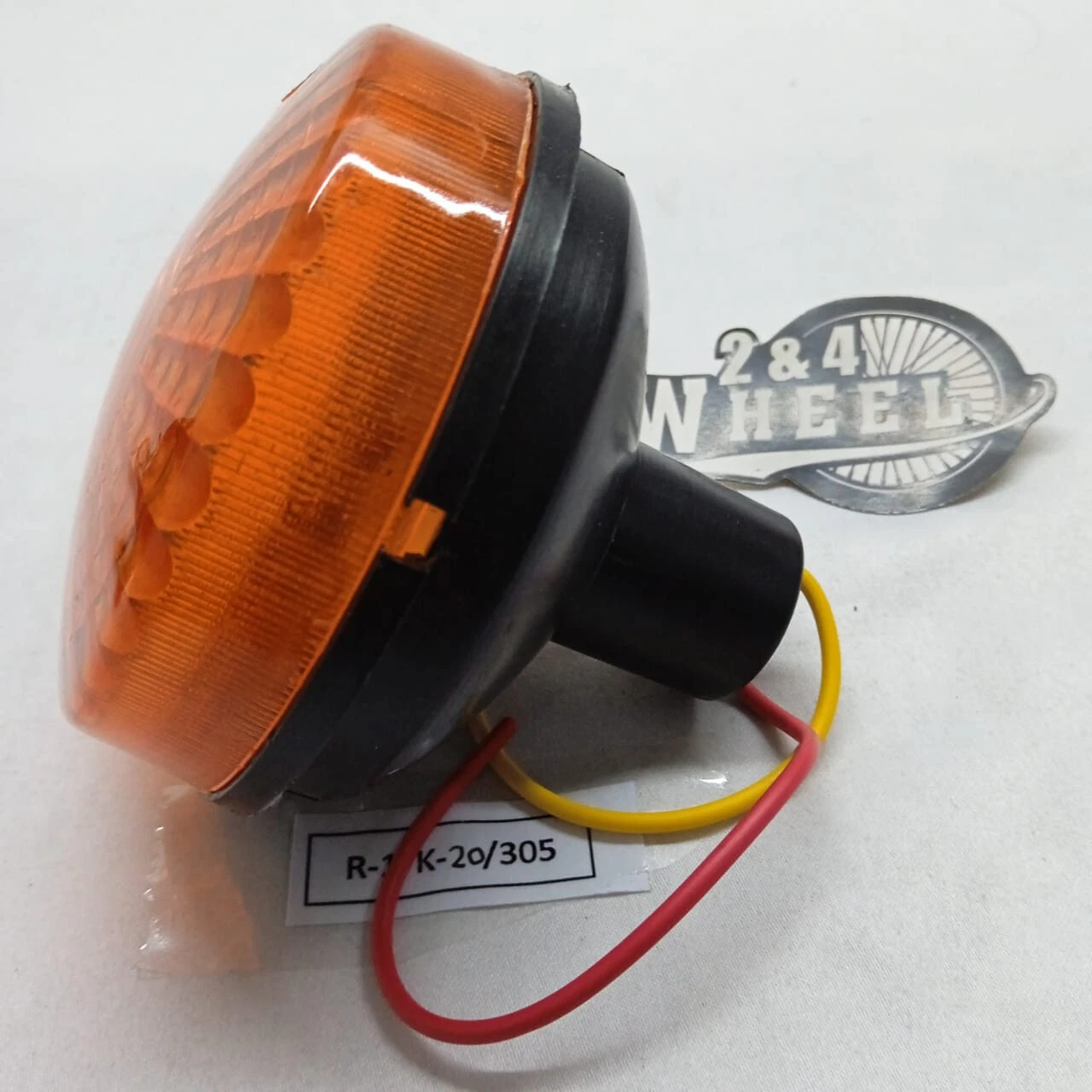 Suzuki LJ50 LJ80 Indocator and Tail Light Red Yellow Set Of 4 Pcs FREE BULB NOS - Image 7