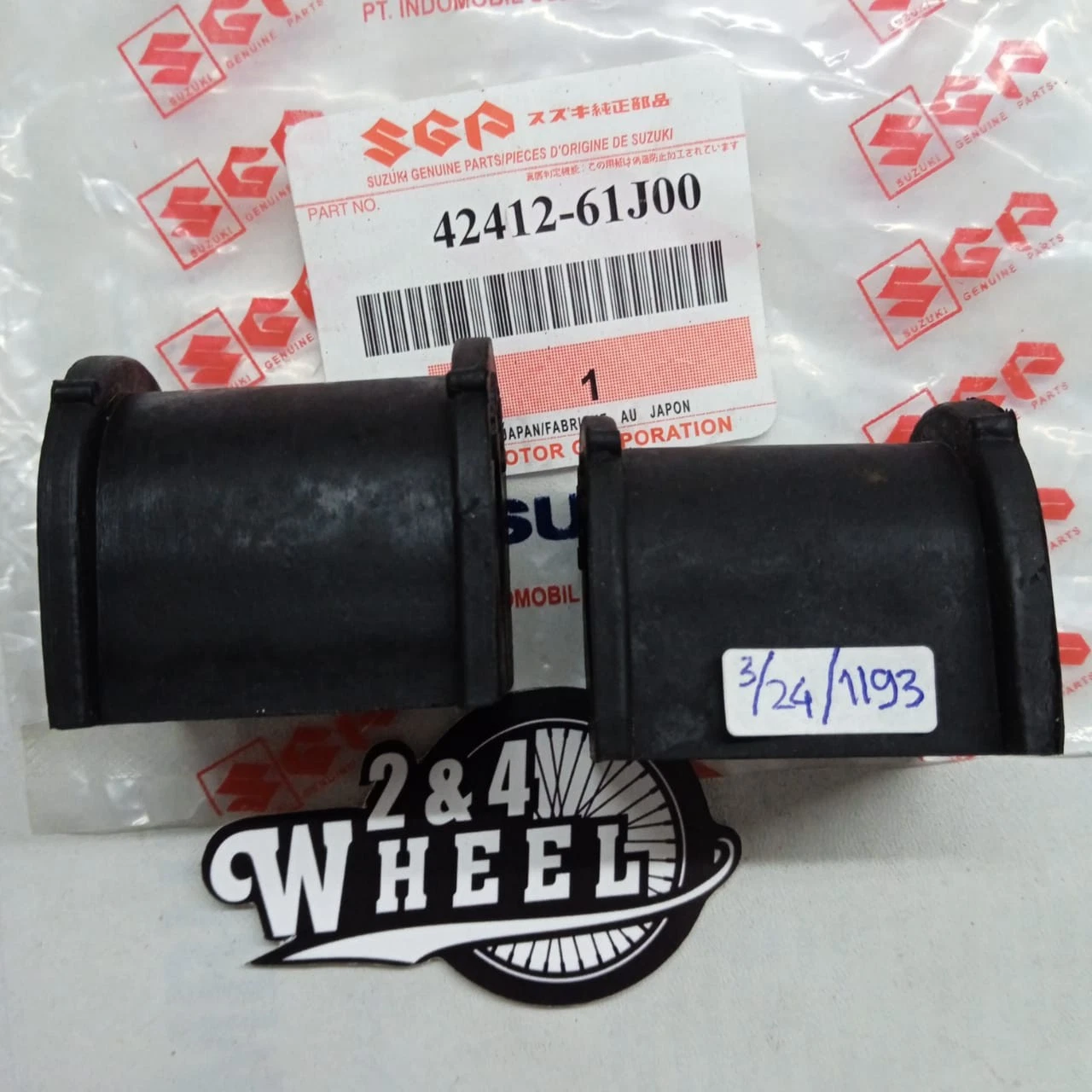 2Pcs Front Bar Mount Bushing Rubber Suzuki APV Carry Super Carry GC415T GC416T - Image 2