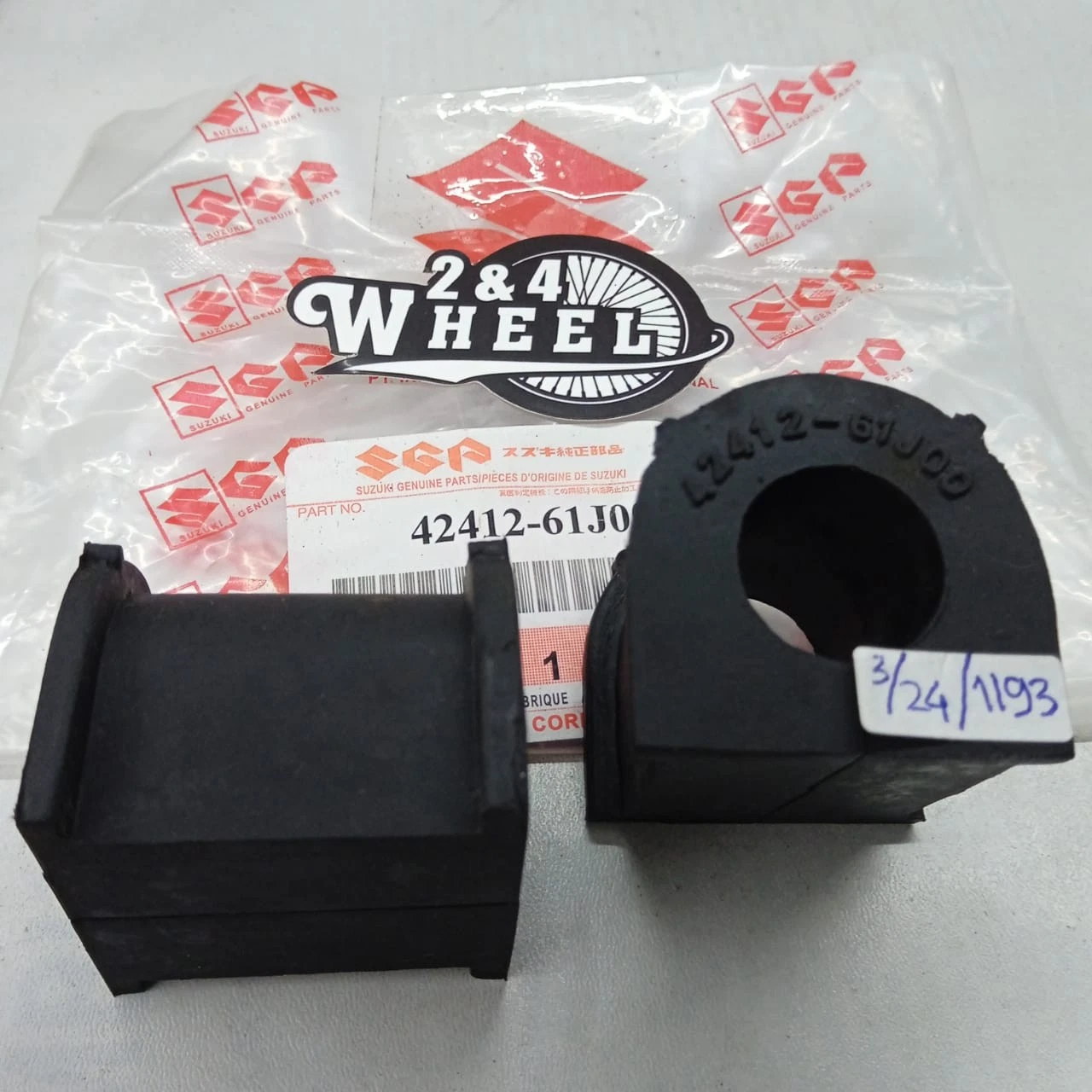 2Pcs Front Bar Mount Bushing Rubber Suzuki APV Carry Super Carry GC415T GC416T - Image 5