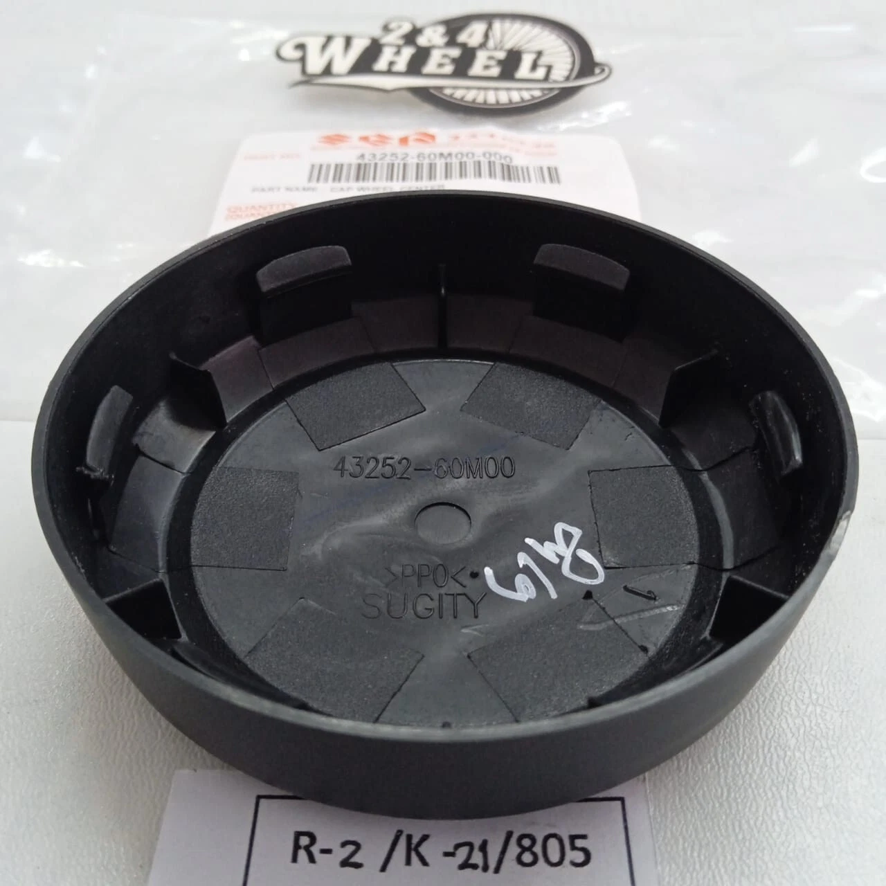 2Pcs Wheel Center Caps For Suzuki APV Carry Mega Carry 43252-60M00 NEW - Image 5
