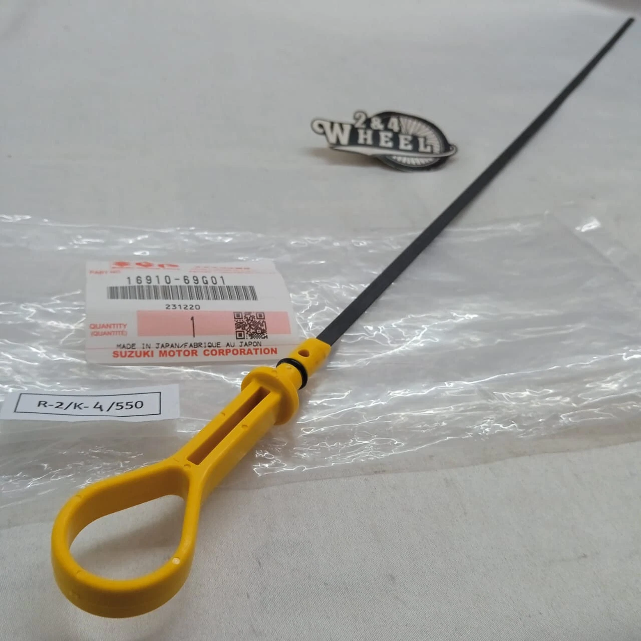 New Genuine Oil Level Gauge Dip Stick Fits Suzuki Swift 2005-2011 16910-69G01 - Image 4