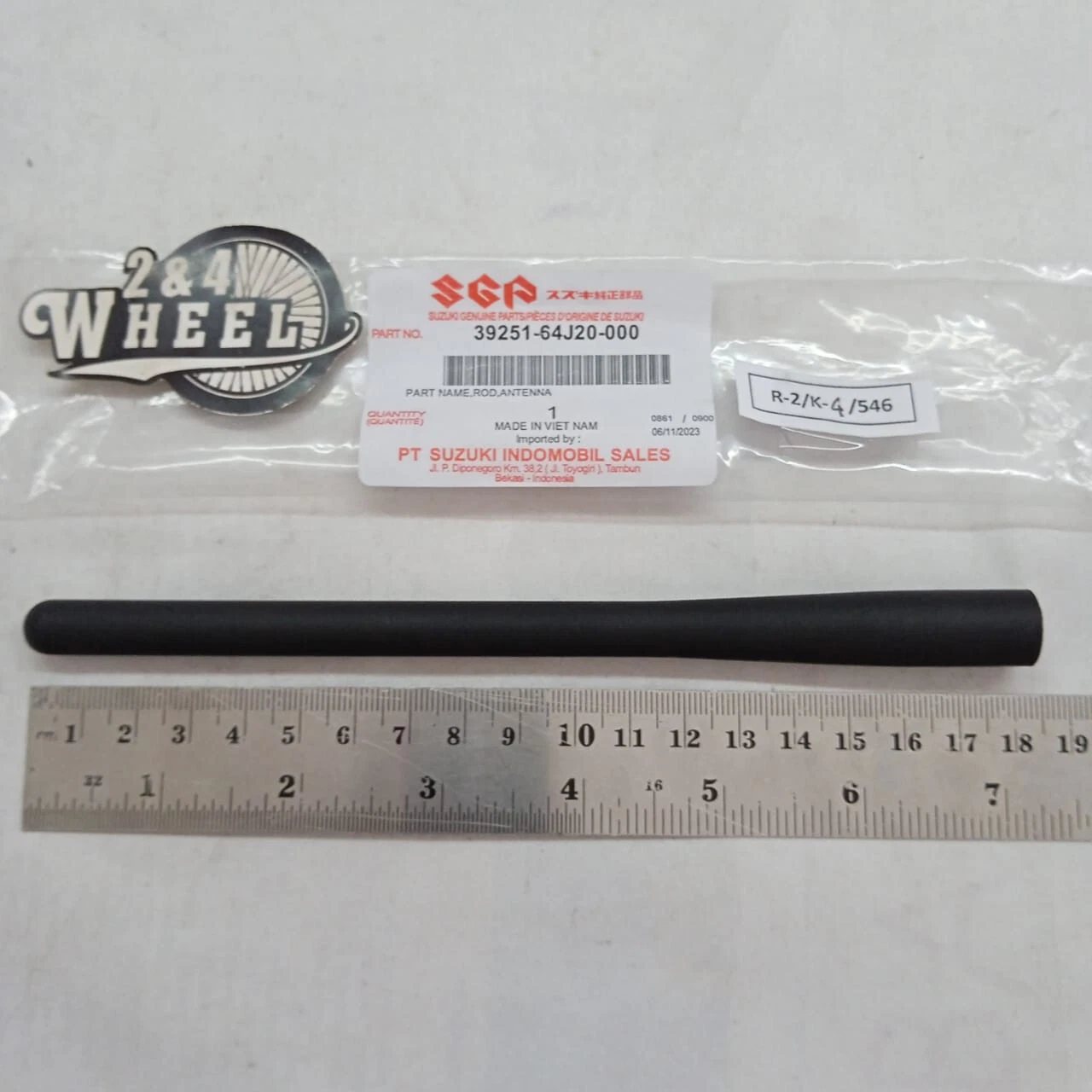 Rod Roof Antenna For Suzuki Grand Vitara Kei Swift RS415 39251-64J20 NEW GENUINE - Image 4