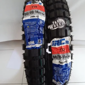 Front and Rear Tire Motorcycle IRC TR 90/90 14 For Honda ST90 Trailsport 90