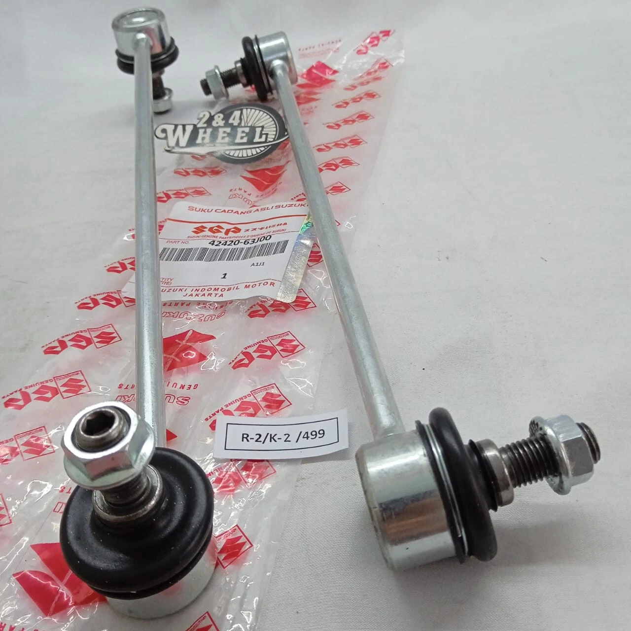2Pcs Front Stabilizer Link Sway Bar Link 42420-63J00 For Suzuki Swift 05-16 NEW - Image 3