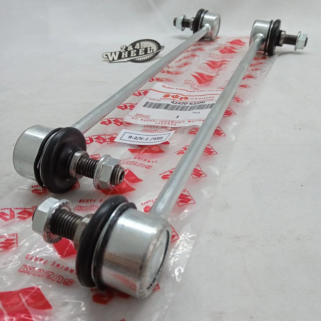 2Pcs Front Stabilizer Link Sway Bar Link 42420-63J00 For Suzuki Swift 05-16 NEW - Image 4