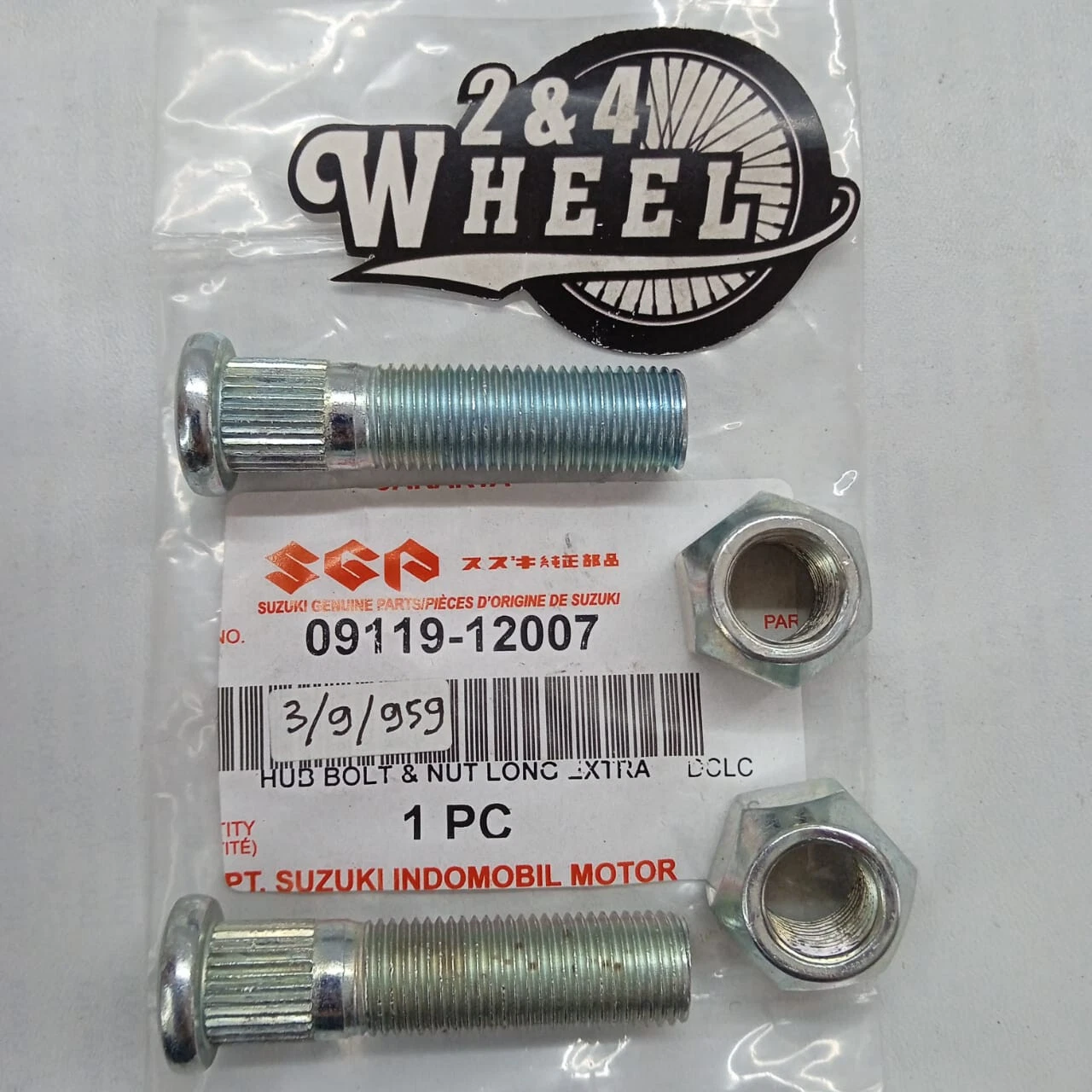 Suzuki Carry Vitara Escudo Sidekick Jimny Sierra Samurai Wheel Lug Stud Bolt 2x
