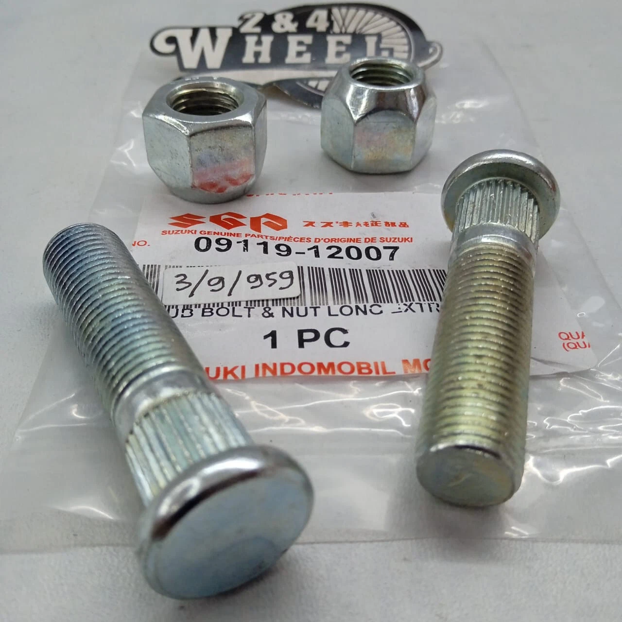 Suzuki Carry Vitara Escudo Sidekick Jimny Sierra Samurai Wheel Lug Stud Bolt 2x - Image 2