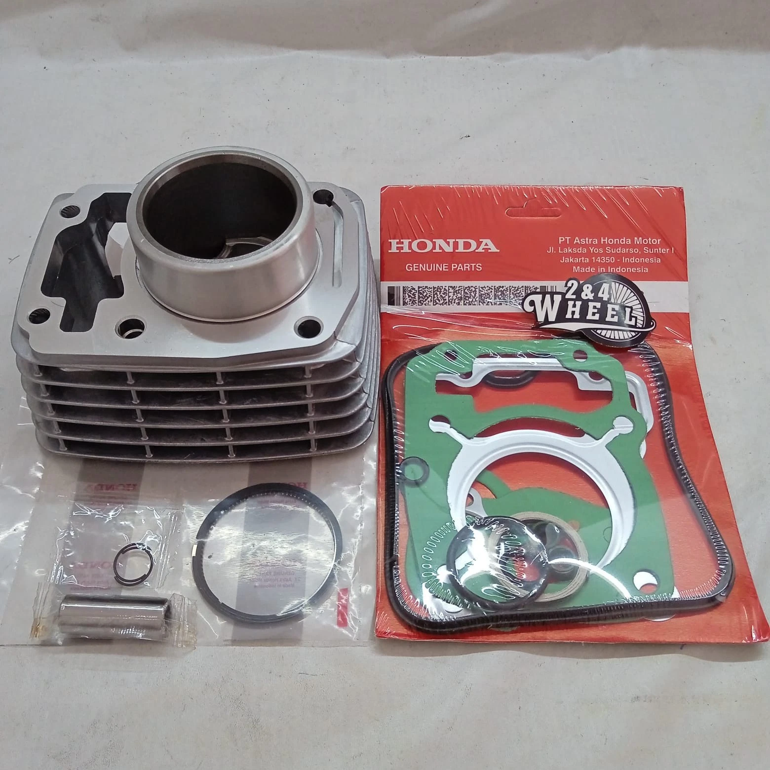 Honda CRF150F CRF 150 F Big Bore Cylinder Piston Kit and Gasket Set Assy - Image 2