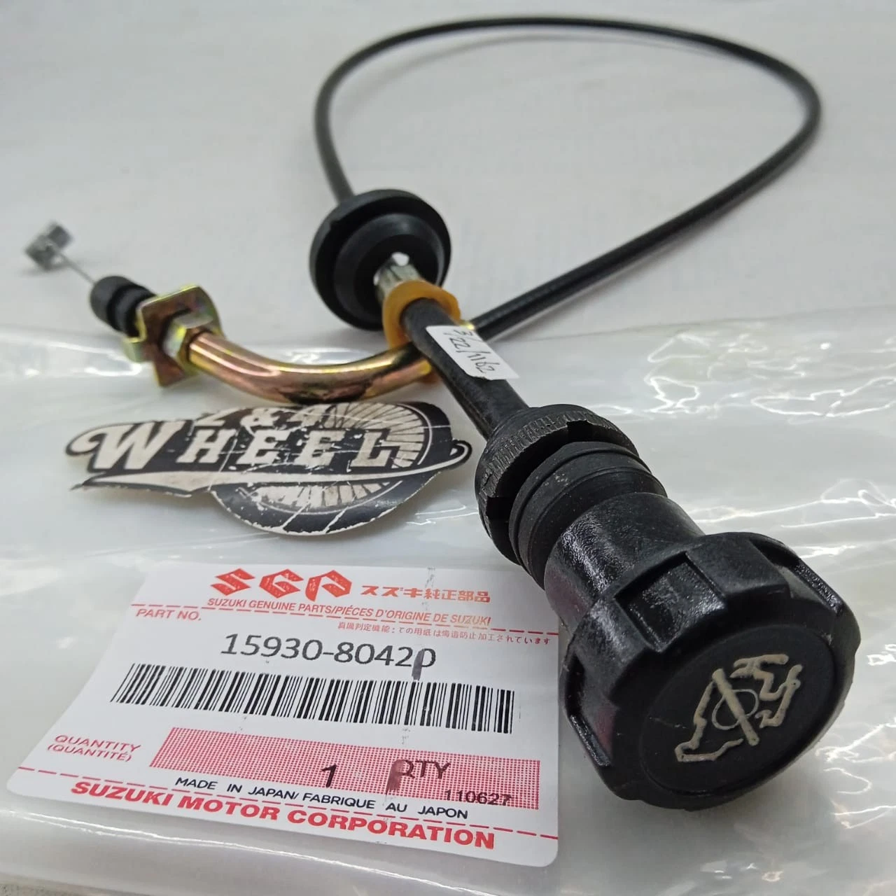 Choke Cable Assy Fit For Suzuki Jimny SJ410 Samurai 15930-80420 NEW - Image 3