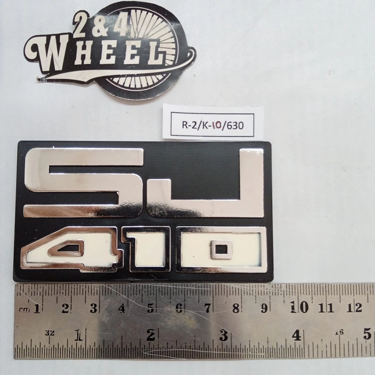 2 Pcs Suzuki SJ410 Jimny Katana Sierra Emblem Badge NEW - Image 4