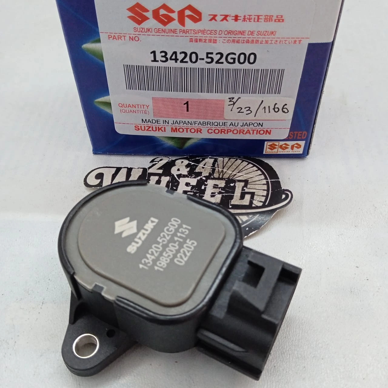 13420-52G00 Fits For Suzuki Aerio Esteem Swift Throttle Position Sensor TPS NEW - Image 2