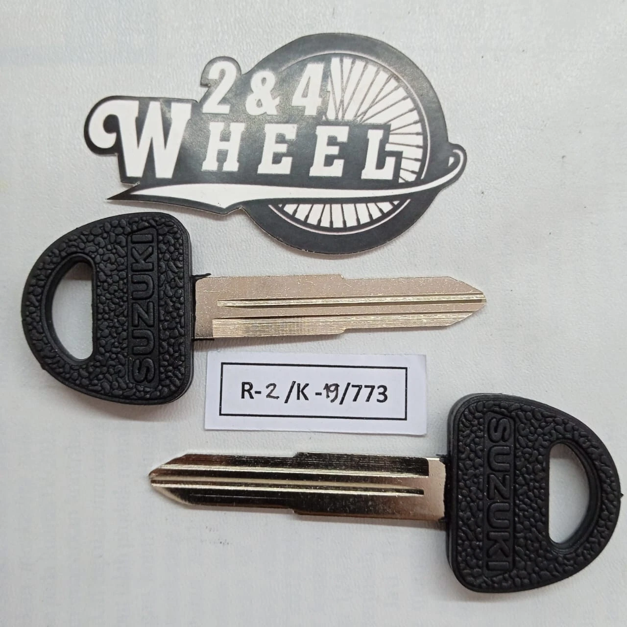 Suzuki Carry DA Blank Key Set Of 1Pair NEW - Image 2