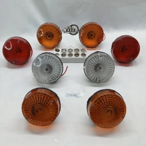 Suzuki LJ50 LJ80 Front Rear Indocator Turn Signal Light Set Of 8 Pcs FREE BULB