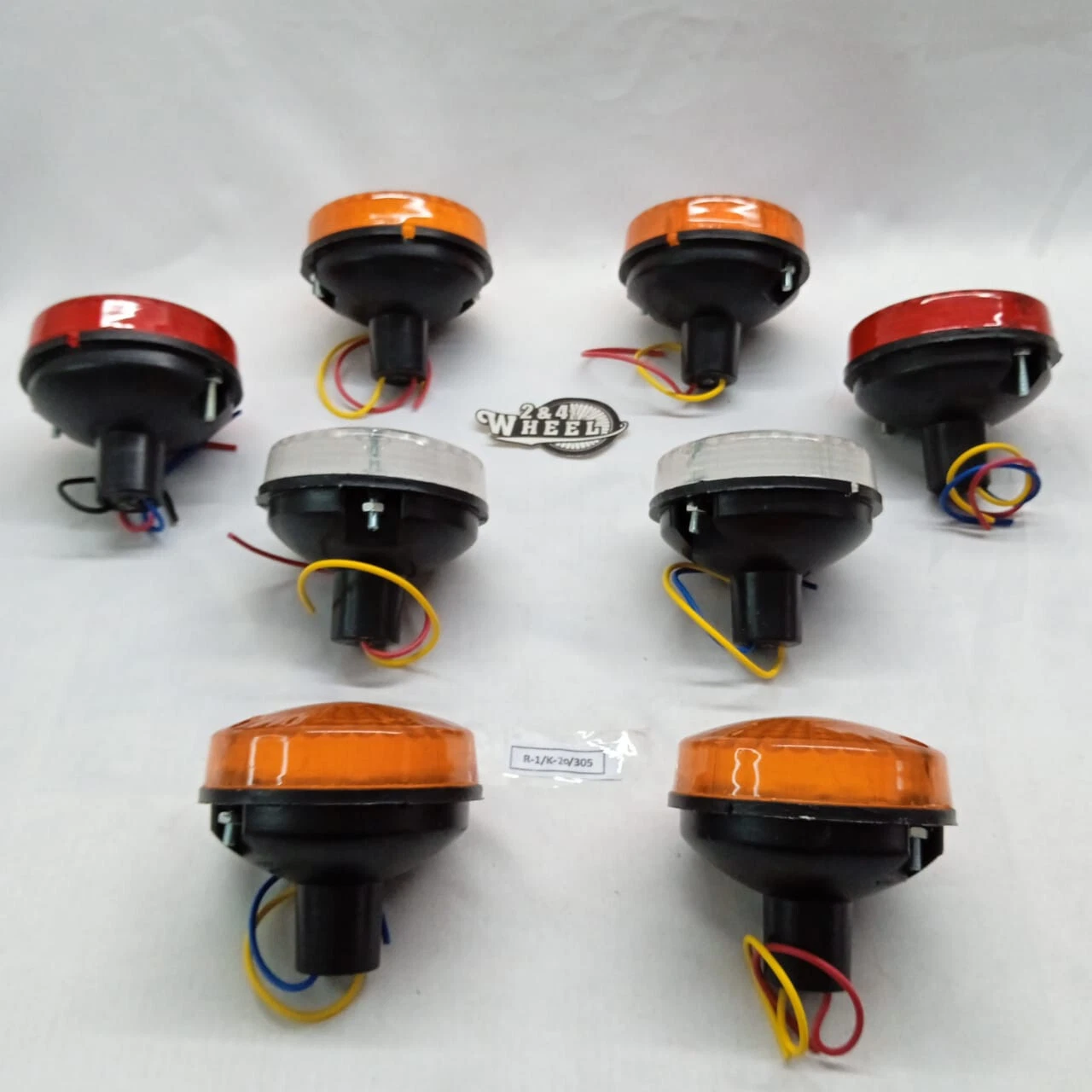 Suzuki LJ50 LJ80 Front Rear Indocator Turn Signal Light Set Of 8 Pcs FREE BULB - Image 4
