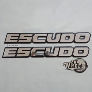 Suzuki Escudo Side Emblem Badge 3D Chrome 2Pcs L/R NEW