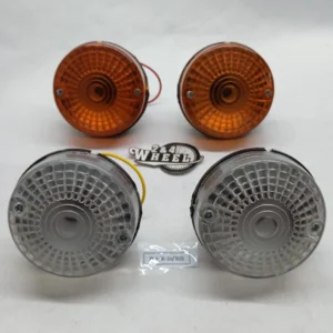Suzuki LJ50 LJ80 Indicator Lamp Assy Yellow and White Set Of 4 Pcs (FREE BULB)