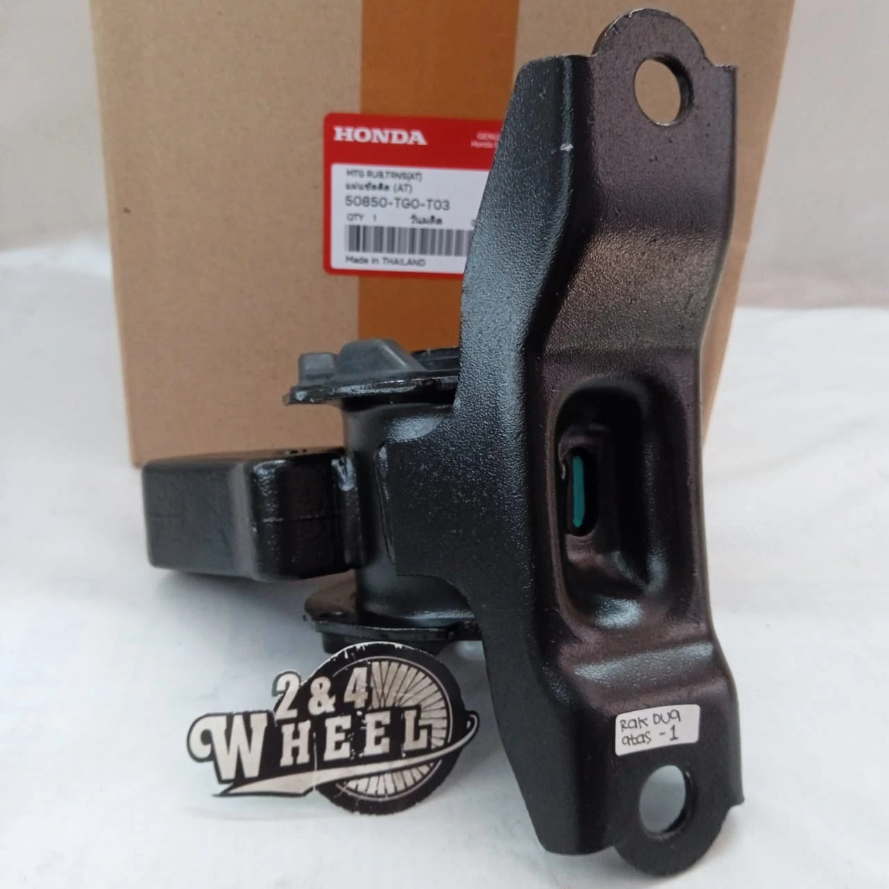 Engine Mounting Rubber Trans Automatic For Honda City Jazz Fit 50850-TG0-T03 NEW - Image 2