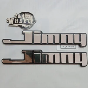 For Suzuki Jimny Sierra Caribian Front Fender Side Emblem Decal Logo Jimny 2Pcs