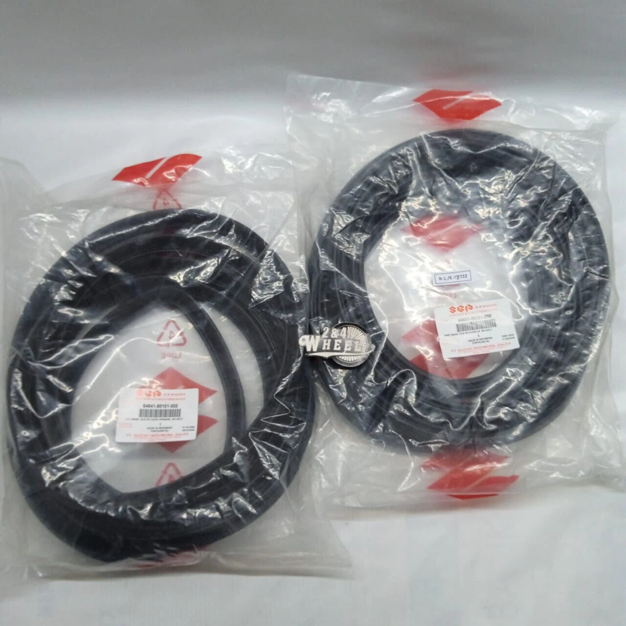 Fits Suzuki SJ410 SJ413 Samurai Weatherstrip Front Door Rubber Seal Pair Lh/Rh
