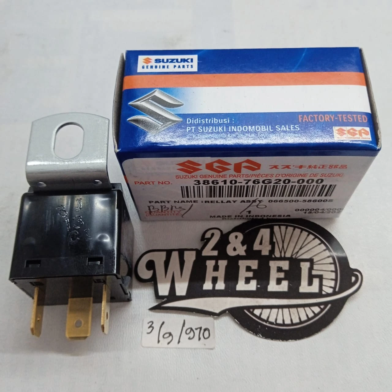 Suzuki Jimny Samurai Sierra SJ410 SJ413 Flasher Turn Signal Relay NEW GENUINE - Image 3