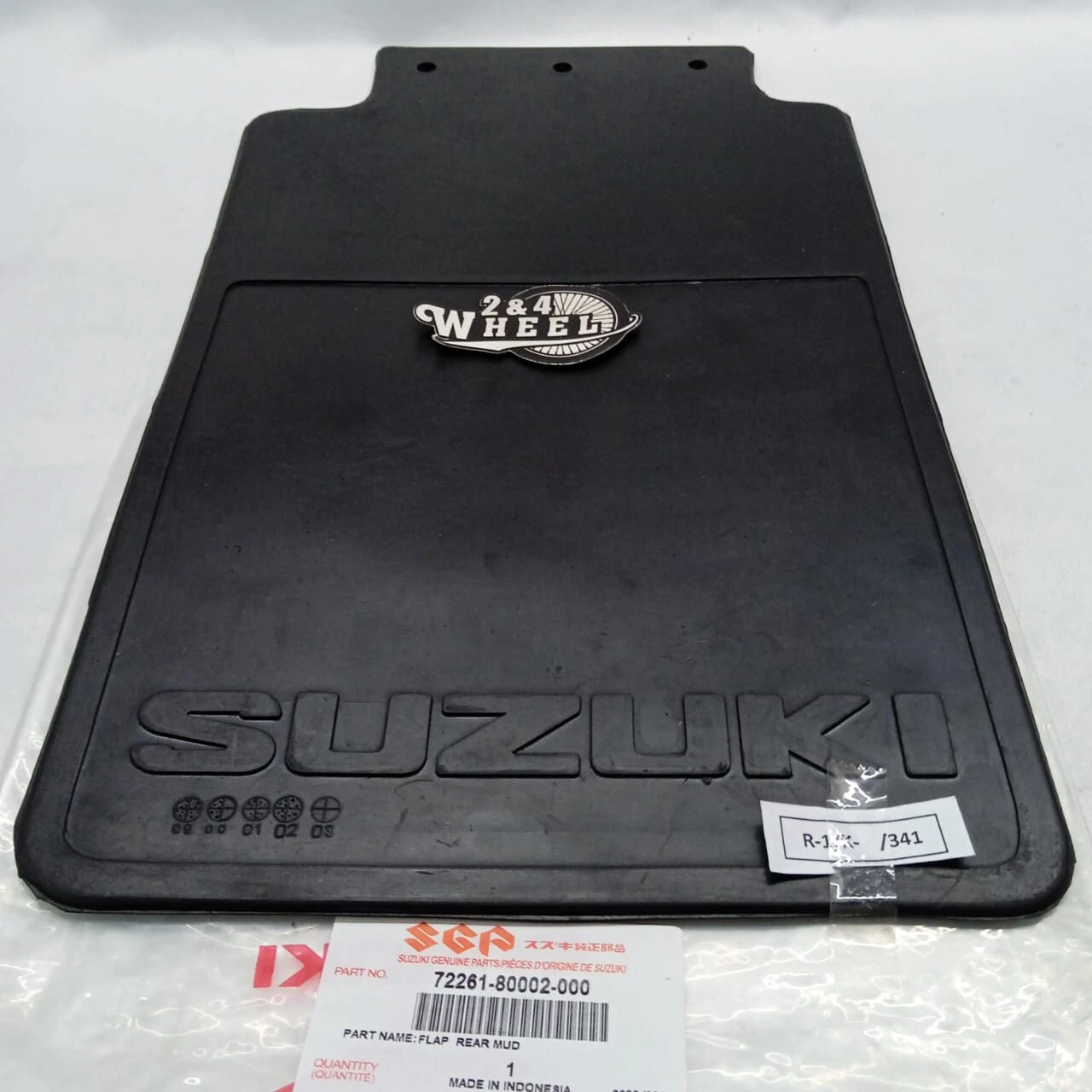 OEM Suzuki Jimny Samurai Sierra Maruti SJ410 SJ413 Rear Mudflap Mud Flaps NEW 1x - Image 2