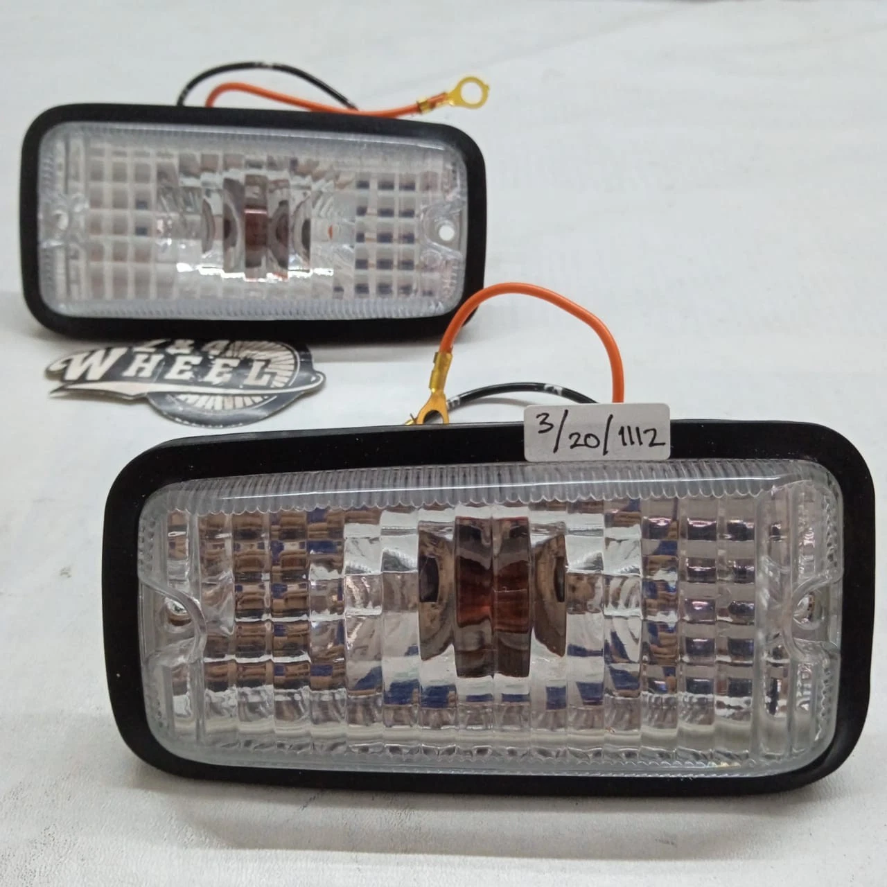 Suzuki Jimny Samurai Sierra SJ410 SJ413 Front Bumper and Side Light Lamp Set NEW - Image 7
