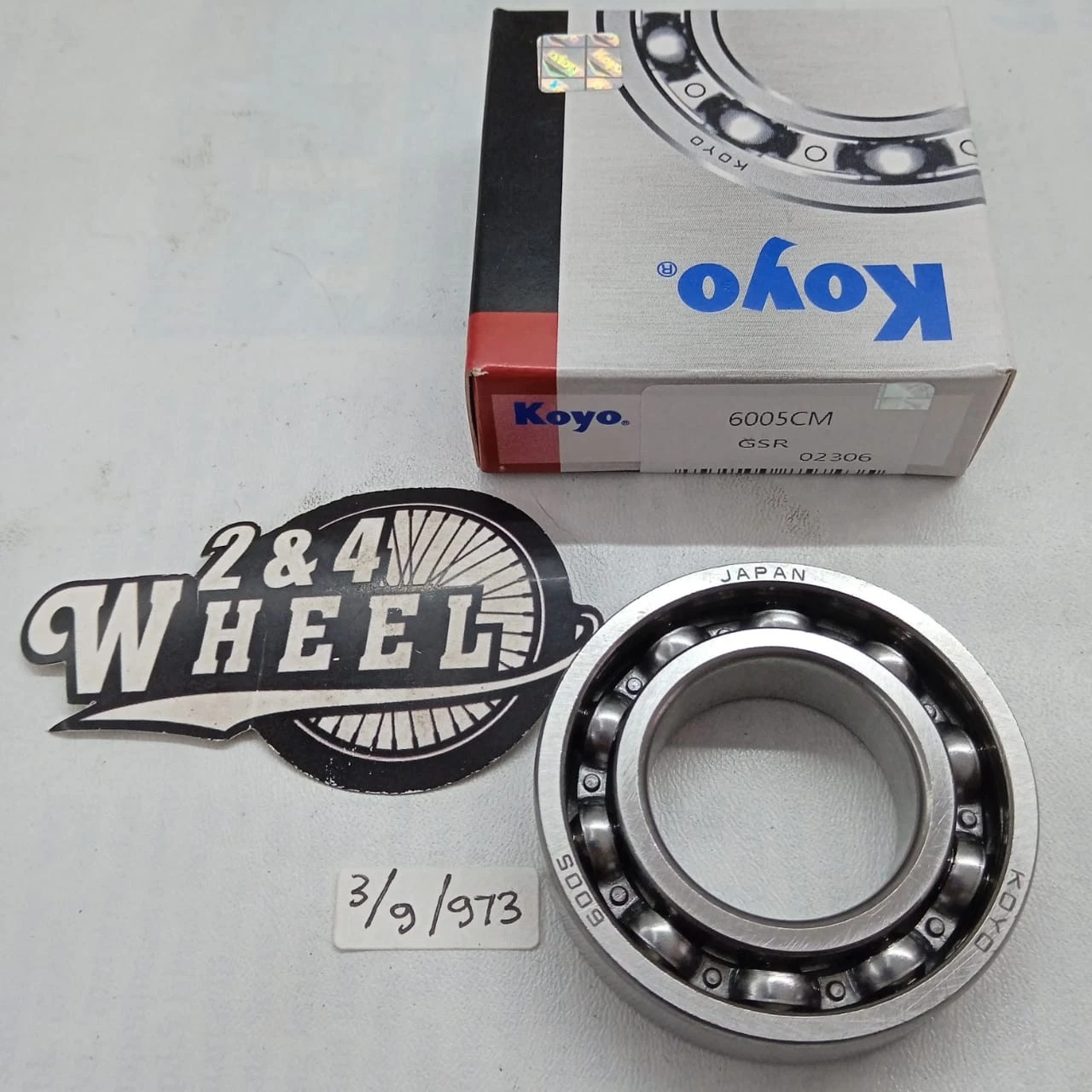 Koyo Japan 6005 CM Deep Grove Ball Bearing Open Type 25x47x12mm 93306-00519 - Image 5