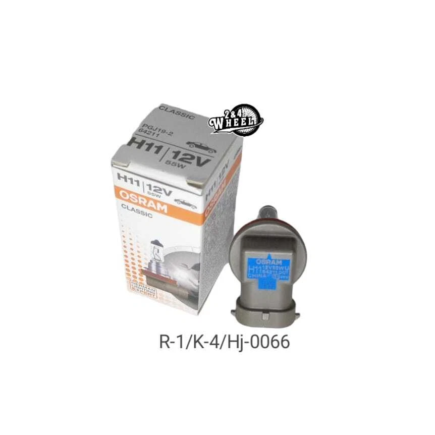 Osram Classic H11 12V/55W Halogen Headlight Bulb Lamps 64211 PGJ19-2 Globe - Image 3