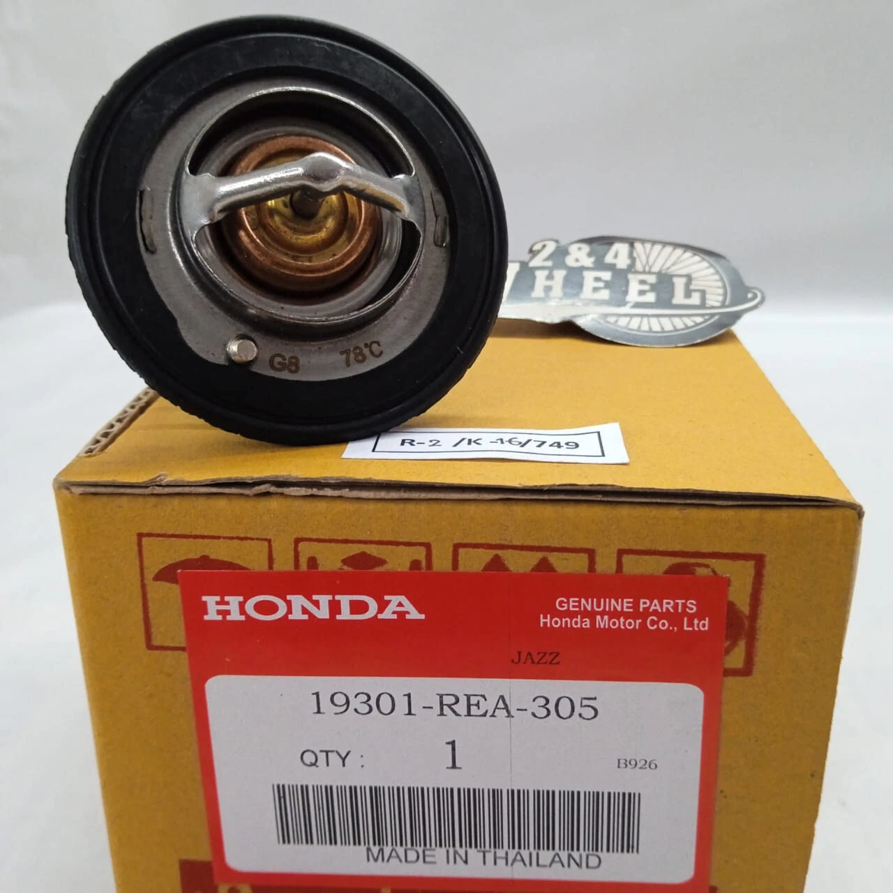 Coolant Thermostat For Honda Civic Accord City CR-V Fit HR-V Acura 1992-2015 NEW - Image 4