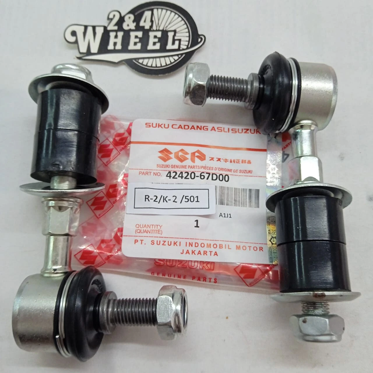 2Pcs Front Suspennsion Sway Bar End Link For Chevrolet Tracker Suzuki Vitara NEW