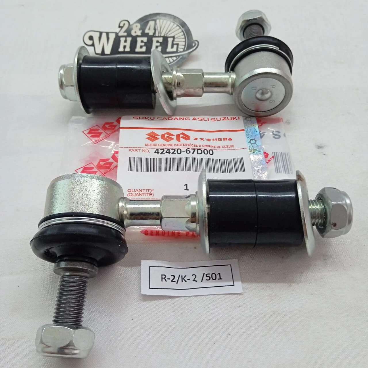 2Pcs Front Suspennsion Sway Bar End Link For Chevrolet Tracker Suzuki Vitara NEW - Image 2