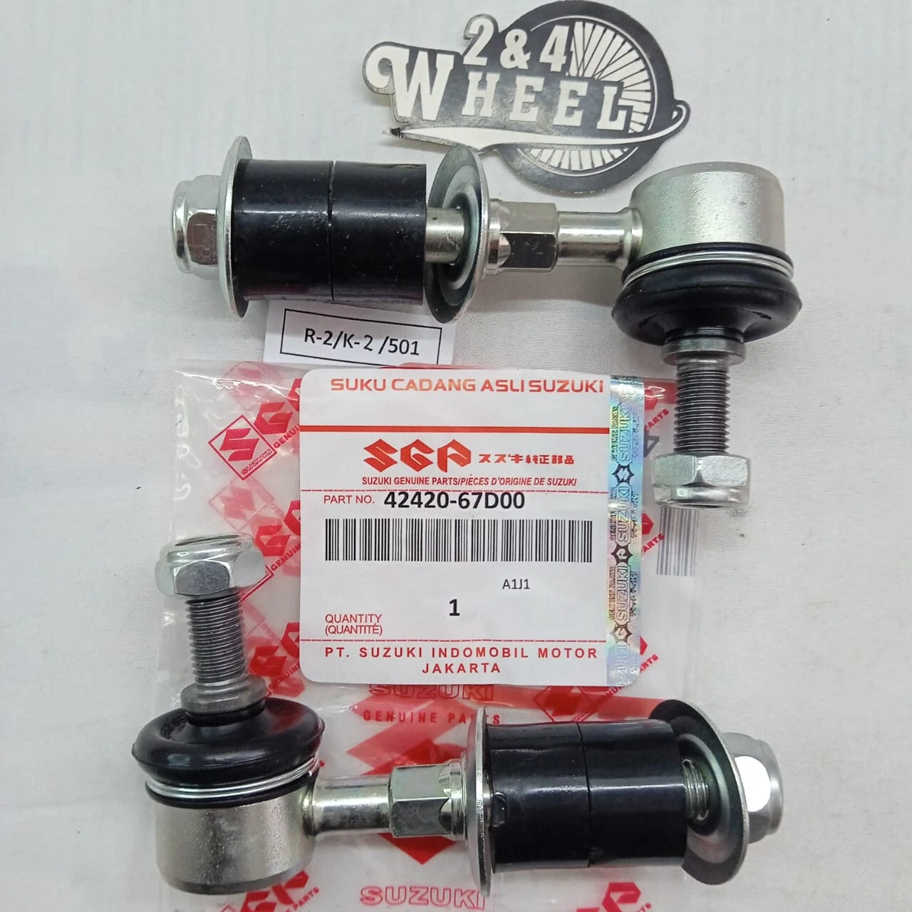 2Pcs Front Suspennsion Sway Bar End Link For Chevrolet Tracker Suzuki Vitara NEW - Image 3