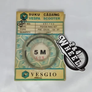 Vespa PXE EXCEL 150 ST Piston Ring 5M Brand VESGIO 241755