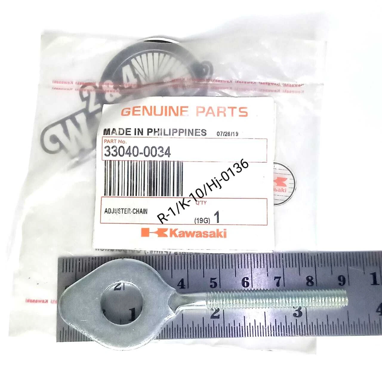 FOR KAWASAKI CHAIN ADJUSTER NEW CHAIN TENSIONER 33040-0034 - Image 5