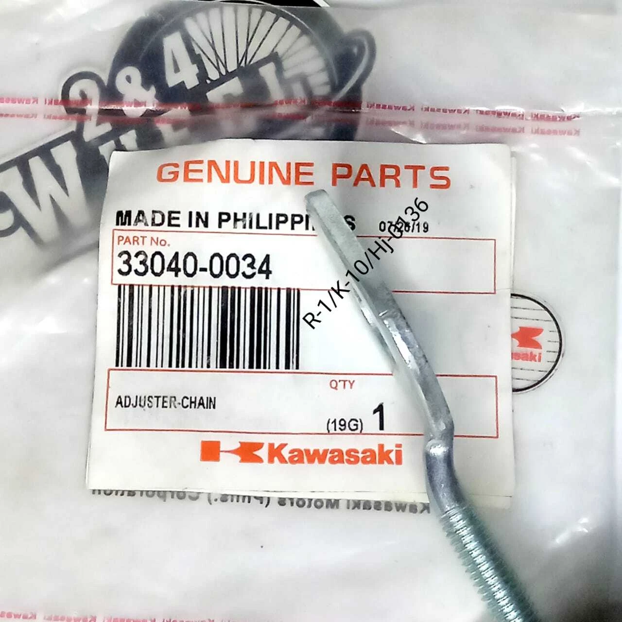 FOR KAWASAKI CHAIN ADJUSTER NEW CHAIN TENSIONER 33040-0034 - Image 8