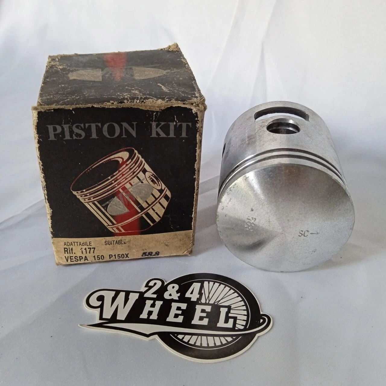 Vitalia Piston 58.8 For Vespa 150 P150X Vitalia Piston For Vespa 150 P150X 58.8 - Image 2