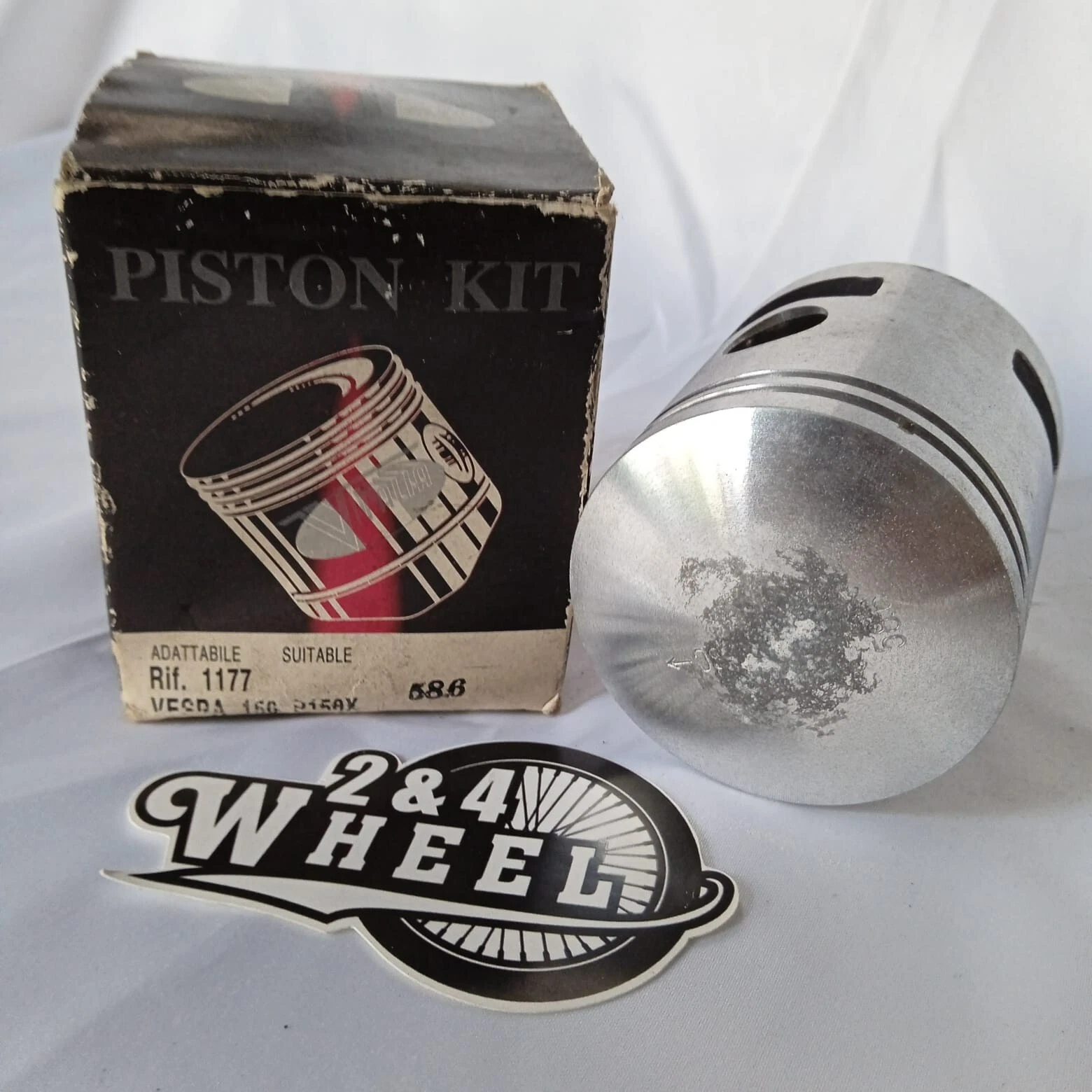 Vitalia Piston 58.6 For Vespa 150 P150X Vitalia Piston For Vespa 150 P150X 58.6 - Image 2