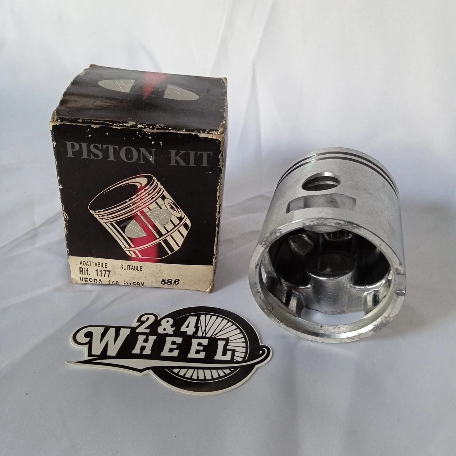 Vitalia Piston 58.6 For Vespa 150 P150X Vitalia Piston For Vespa 150 P150X 58.6 - Image 3