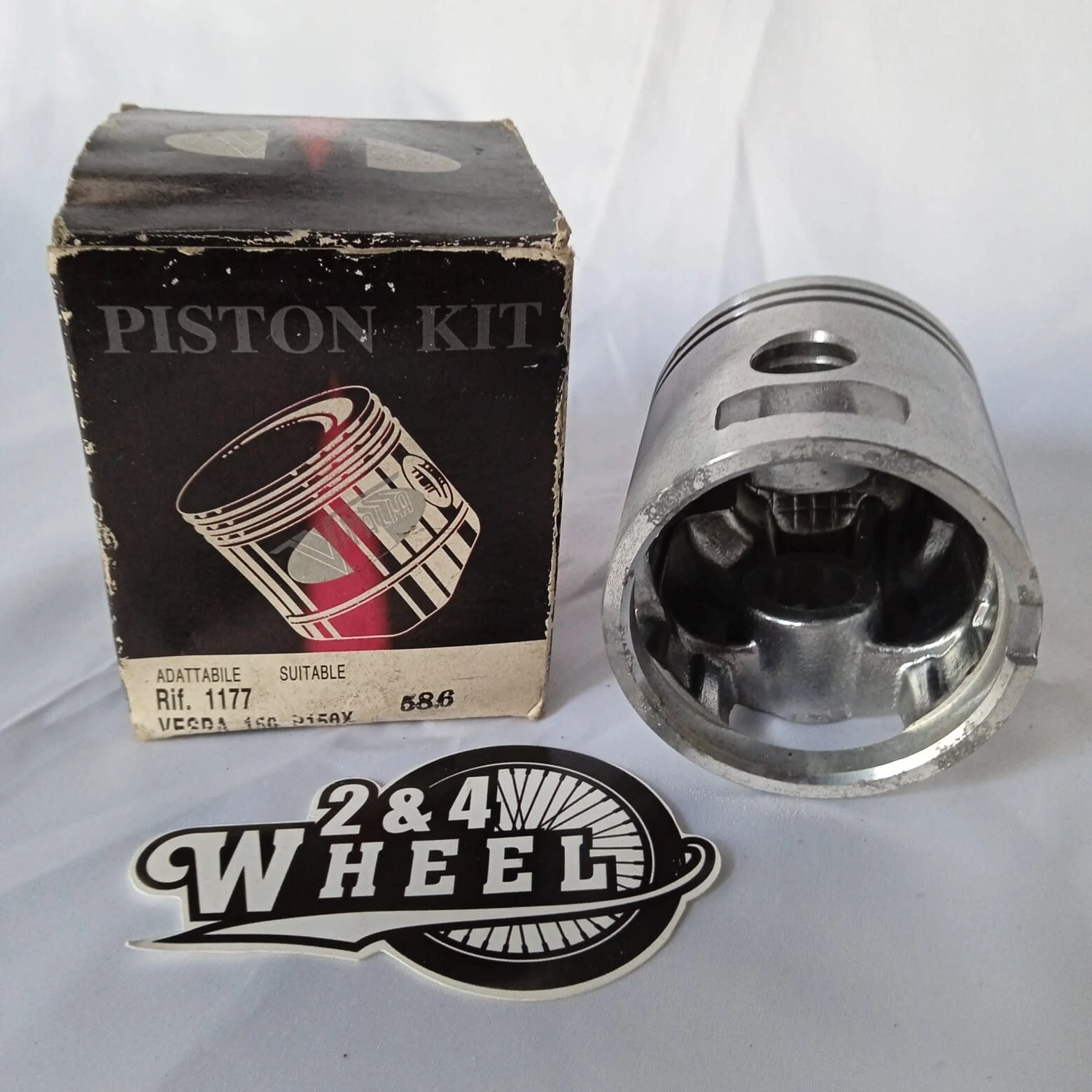 Vitalia Piston 58.6 For Vespa 150 P150X Vitalia Piston For Vespa 150 P150X 58.6 - Image 4