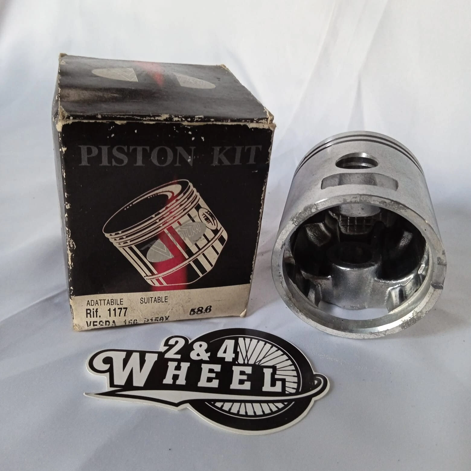 Vitalia Piston 58.6 For Vespa 150 P150X Vitalia Piston For Vespa 150 P150X 58.6 - Image 5