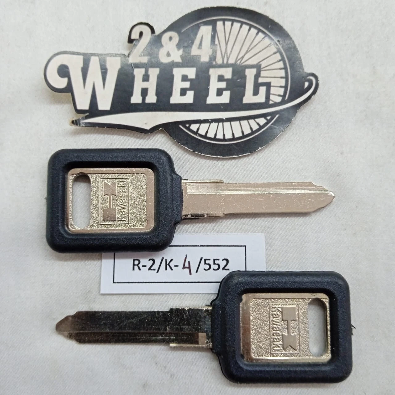 Key Blank Uncut Fits For Kawasaki Mototrcycle Vulcan 500 800 1500 1600 1700 2Pcs - Image 2