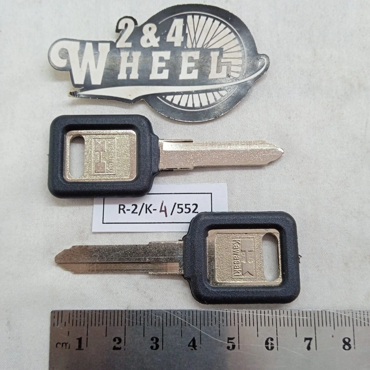 Key Blank Uncut Fits For Kawasaki Mototrcycle Vulcan 500 800 1500 1600 1700 2Pcs - Image 3