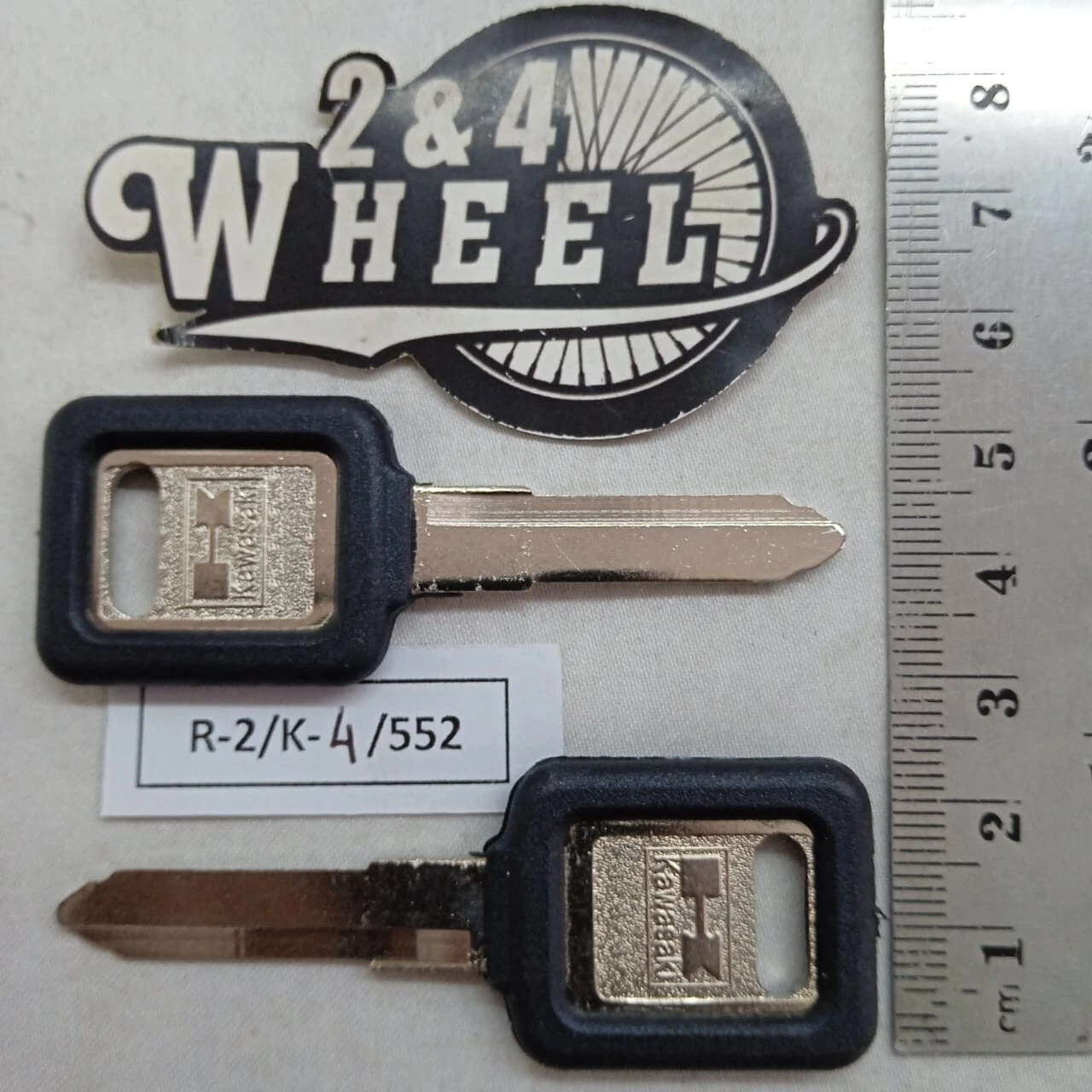 Key Blank Uncut Fits For Kawasaki Mototrcycle Vulcan 500 800 1500 1600 1700 2Pcs - Image 4