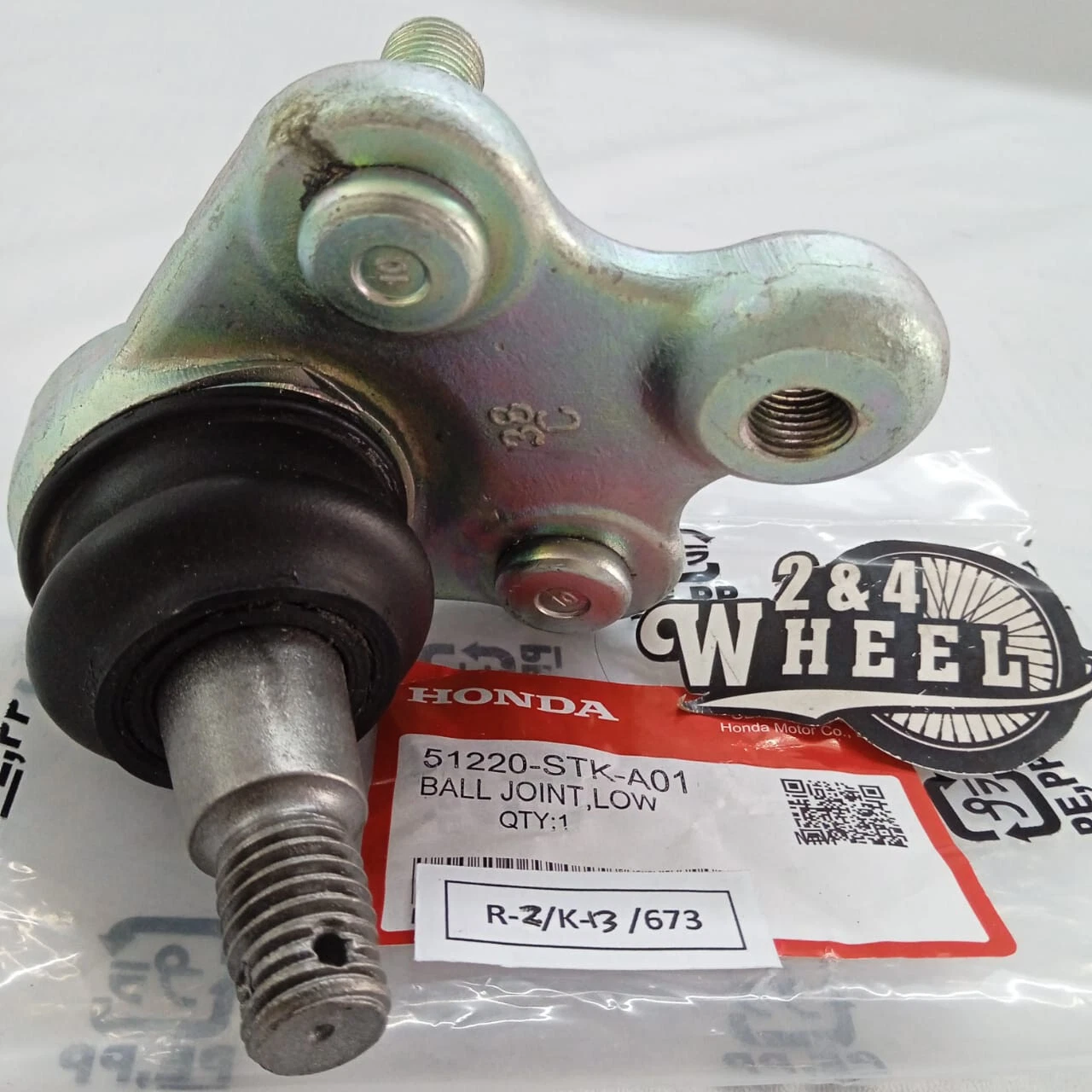 Front Lower Suspension Ball Joint For Honda CR-V CRV 2007-2017 51220-STK-A01 NEW - Image 2